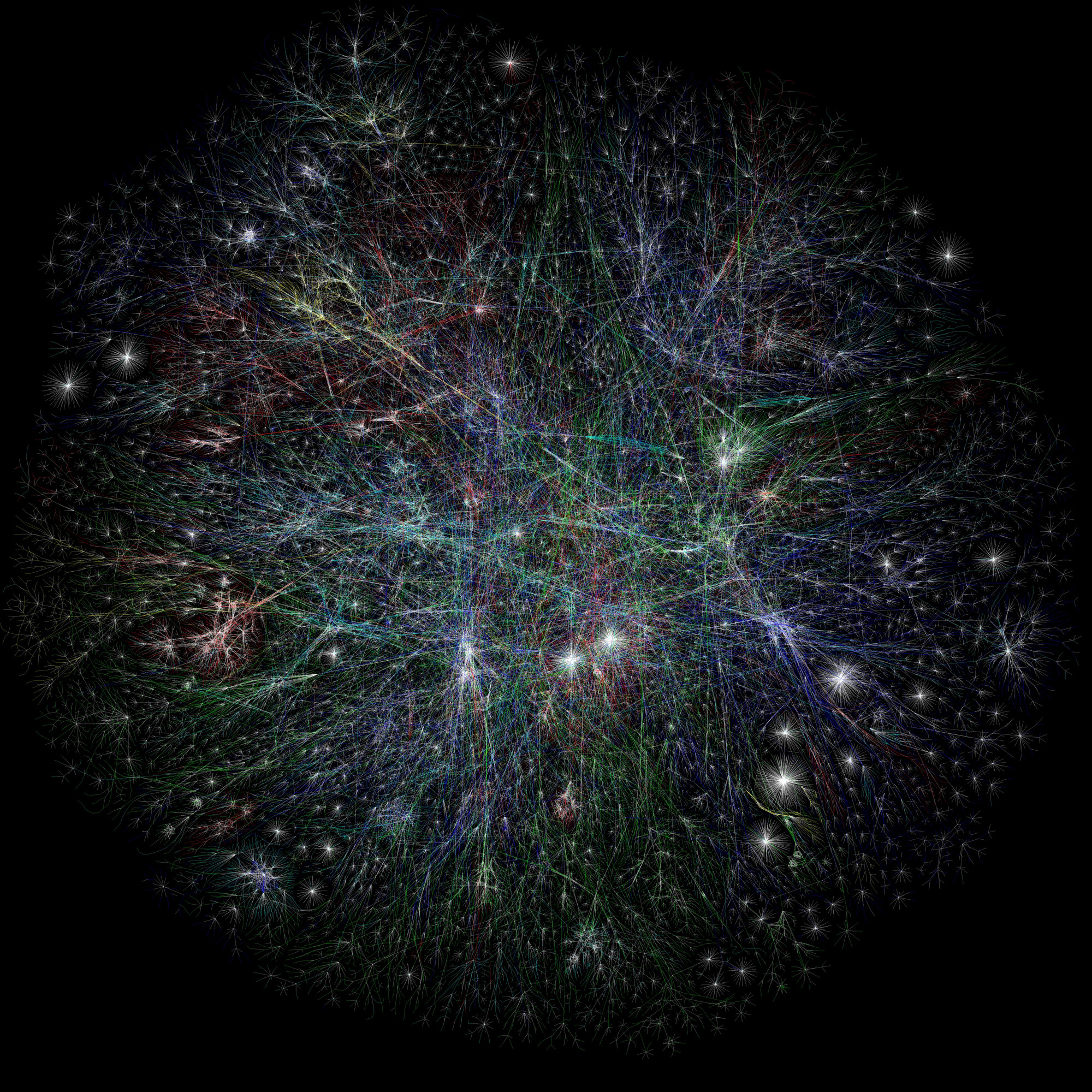 A shiny connectome with dots and lines.